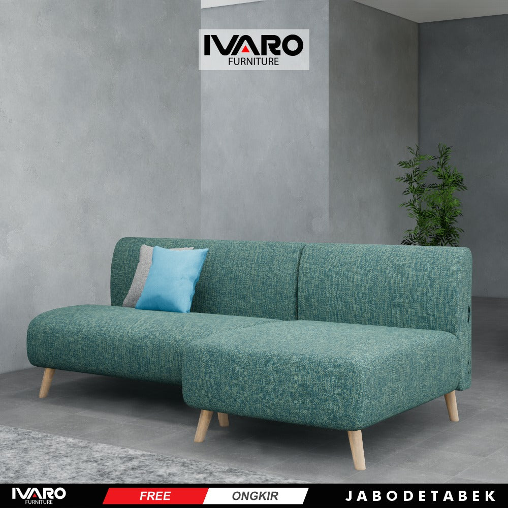 Sofa L /Sofa Sudut/Sofa L Minimalis/Kursi L /Sofa Tamu DUCAN IVARO