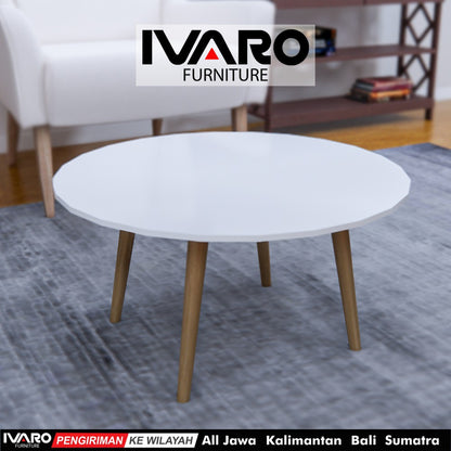 Meja Tamu Coffee Table / Meja Tamu/ Meja Sudut /Meja Minimalis AVIA IVARO