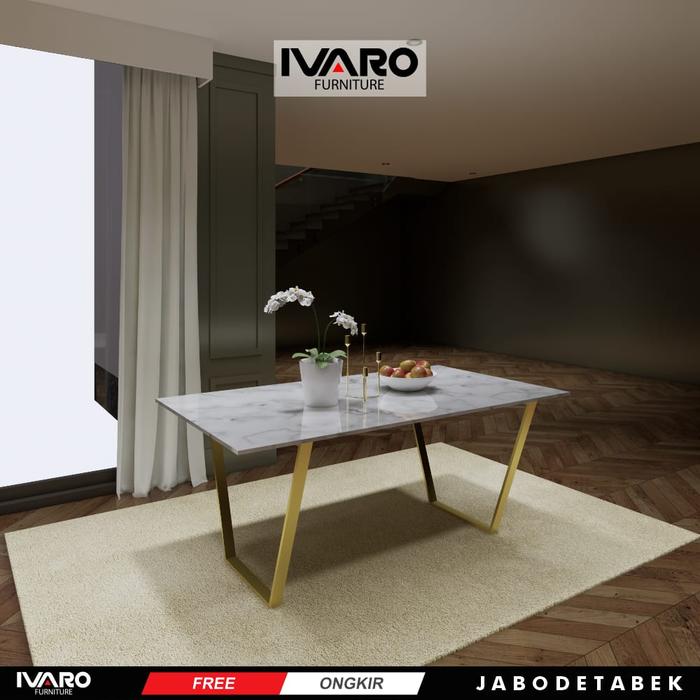 Meja Makan/Table/Meja Minimalis/Serbaguna Asila Ivaro