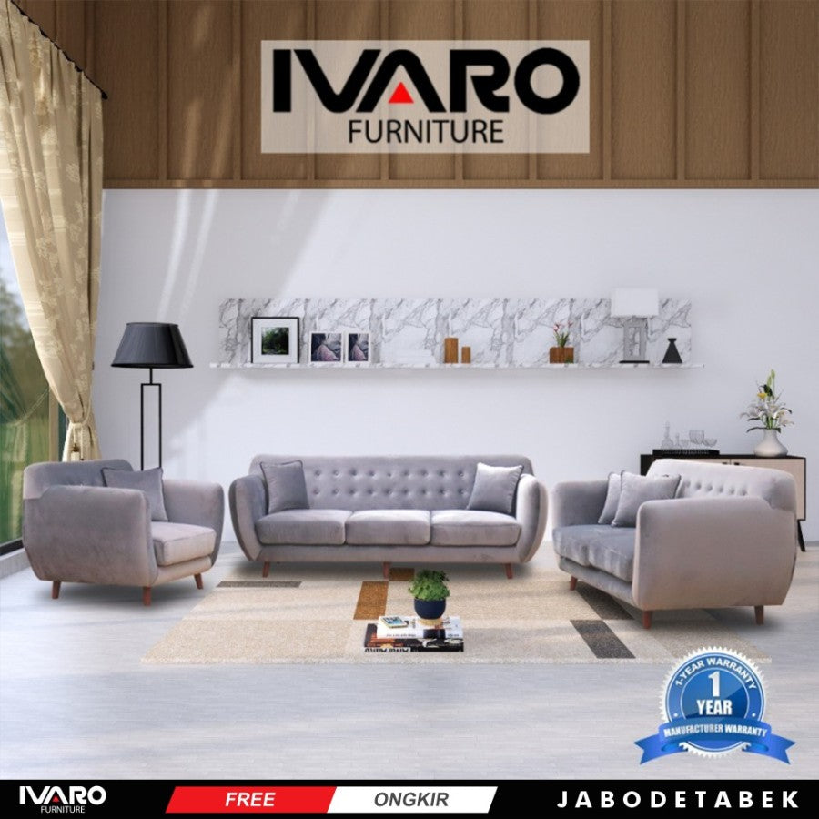 Sofa Set / Sofa Ruang Tamu / Sofa Set / Kursi Set LOVINA IVARO