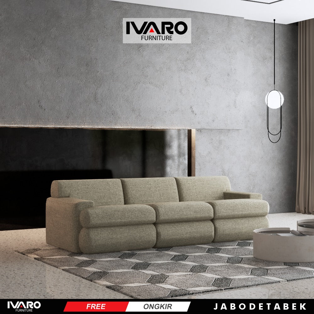 Sofa Seater / Kursi Minimalis / Sofa Ruang Tamu ASH IVARO