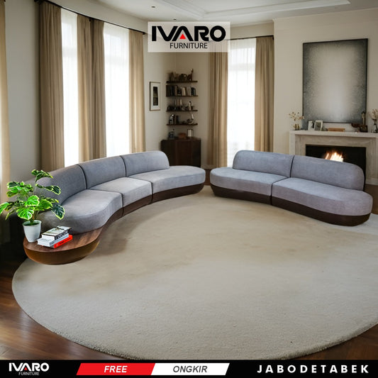 Sofa / Sofa Minimalis / Sofa Ruang Tamu / Sofa Seater Nebula Ivaro