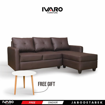 Sofa L /Sofa Sudut/Sofa L Minimalis/Kursi L /Sofa Tamu SENNOV IVARO