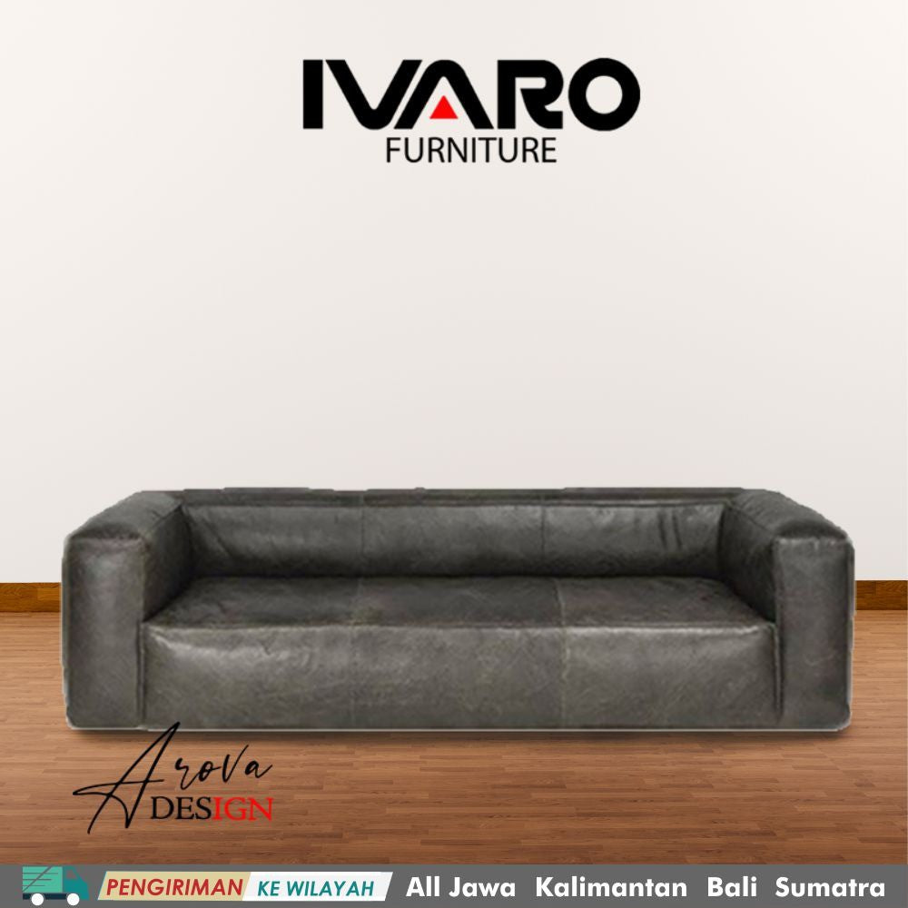 Sofa 3 Seater / Kursi Minimalis / Sofa Ruang Tamu AZALEA IVARO