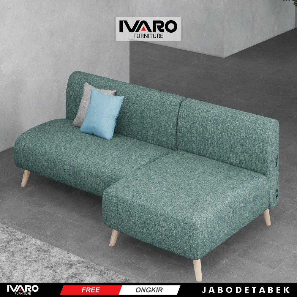 Sofa L /Sofa Sudut/Sofa L Minimalis/Kursi L /Sofa Tamu DUCAN IVARO