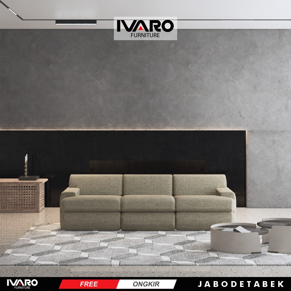 Sofa Seater / Kursi Minimalis / Sofa Ruang Tamu ASH IVARO