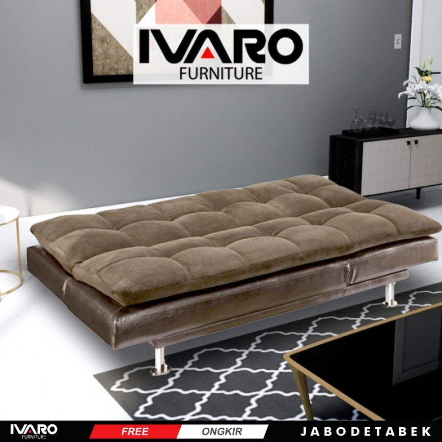 Sofa Bed / Sofa Tidur / Sofa Kasur /SofaBed / Reklening REMI IVARO