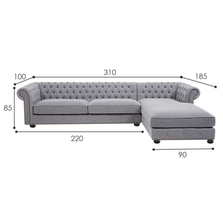 Sofa L /Sofa Sudut/Sofa L Minimalis/Kursi L /Sofa Tamu FLERI IVARO