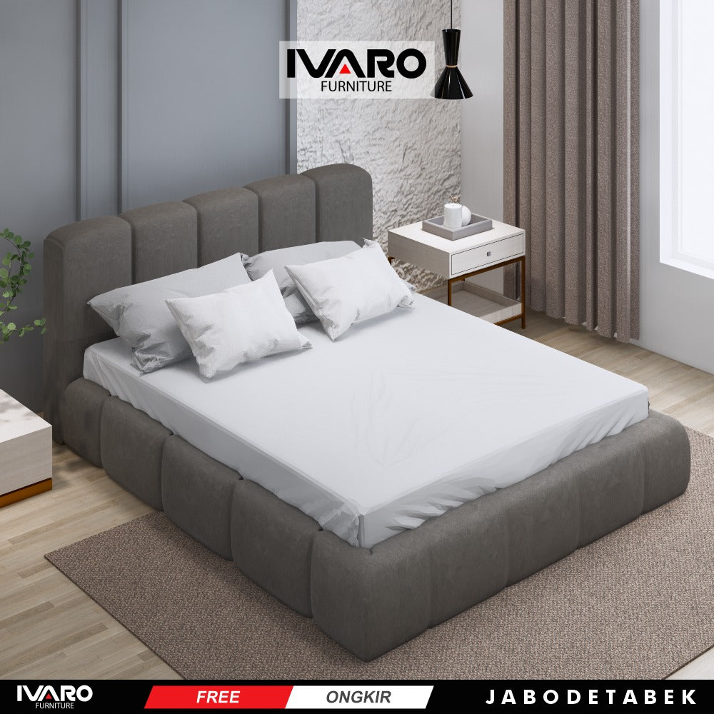 Full Set Divan Sandaran/Matras/SpringBed/Tidur/Plus Top SANIA IVARO