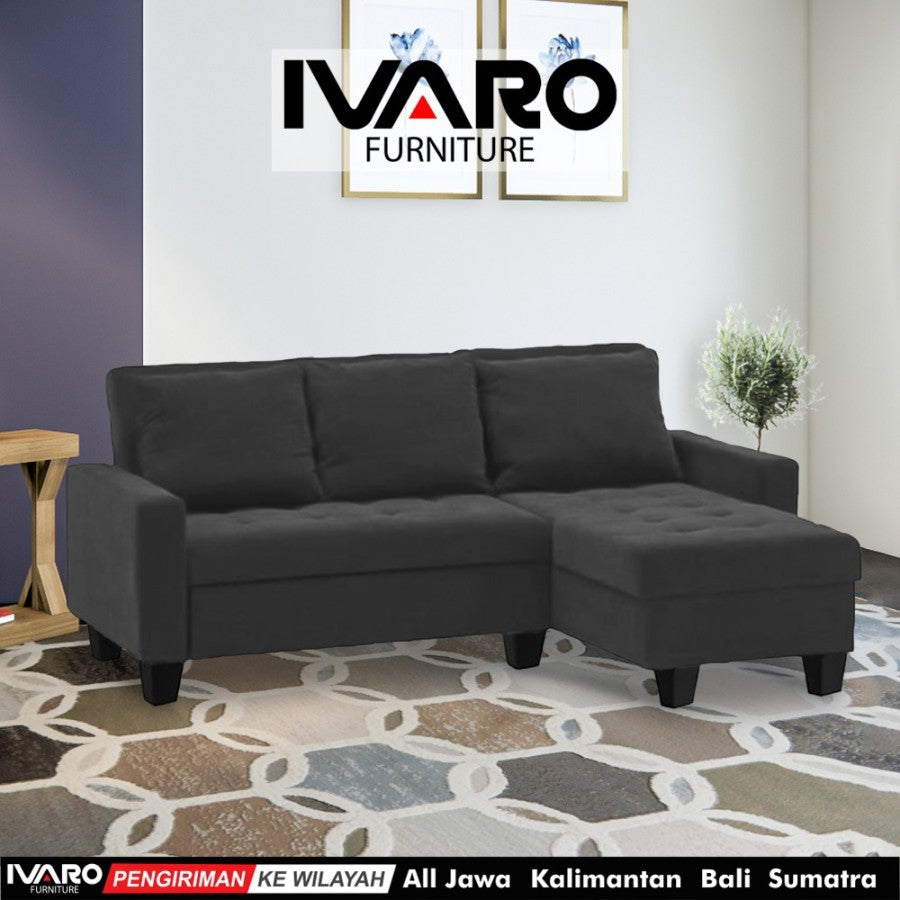 Sofa L /Sofa Sudut/Sofa L Minimalis/Kursi L /Sofa Tamu HANS IVARO