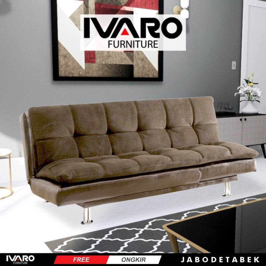 Sofa Bed / Sofa Tidur / Sofa Kasur /SofaBed / Reklening REMI IVARO