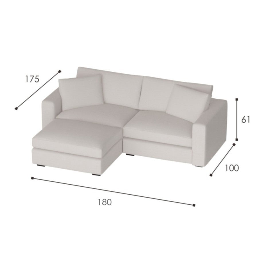 Sofa L /Sofa Sudut/Sofa L Minimalis/Kursi L /Sofa Tamu REMIAN IVARO