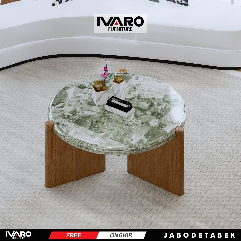 Marble Table/Meja Tamu/ Coffe Table/ Meja Minimalis CERRY IVARO