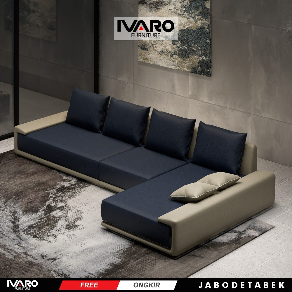 Sofa L /Sofa Minimalis/ Sofa Ruang Tamu Lexus Ivaro