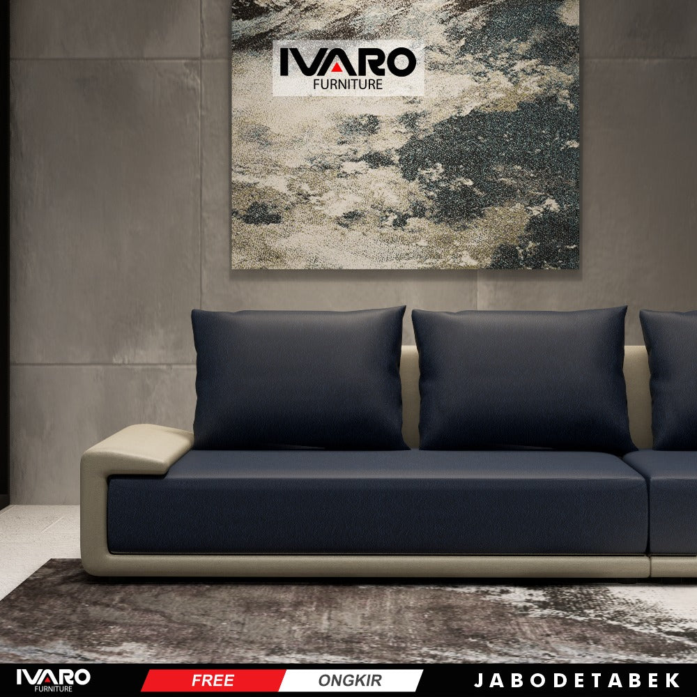 Sofa L /Sofa Minimalis/ Sofa Ruang Tamu Lexus Ivaro