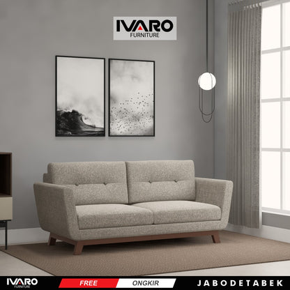 Sofa / Sofa Minimalis / Sofa Ruang Tamu / Sofa Seater Rossian Ivaro