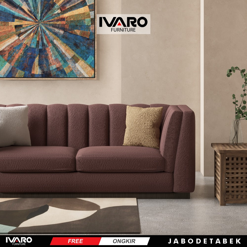 Sofa / Sofa Minimalis / Sofa Ruang Tamu / Sofa Seater Ascari Ivaro