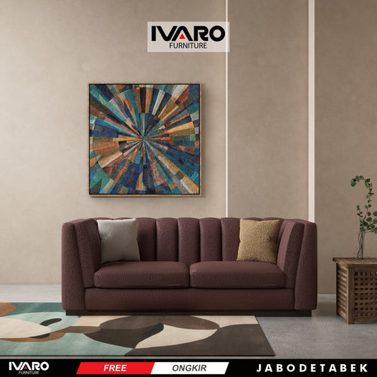 Sofa / Sofa Minimalis / Sofa Ruang Tamu / Sofa Seater Ascari Ivaro