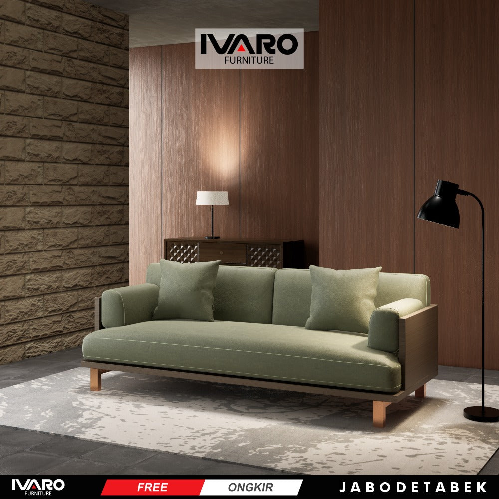 Sofa / Sofa Minimalis / Sofa Ruang Tamu / Sofa Seater Linco Ivaro