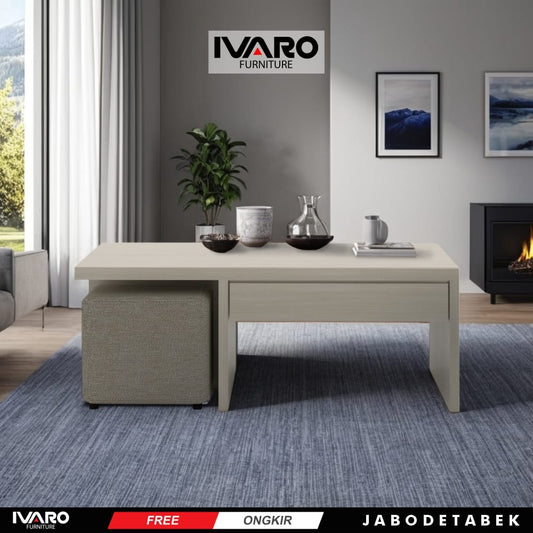 Meja Tamu/ Coffe Table/ Meja Minimalis ERRASY Ivaro - MEJA TAMU