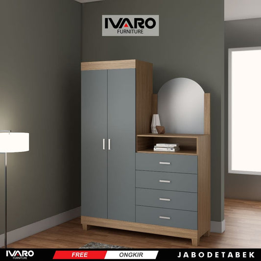 Lemari pakaian /Kabinet/Lemari Penyimpanan/Lemari Kamar Asfy Ivaro