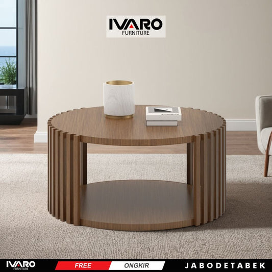Meja Tamu/ Coffe Table/ Meja Sudut Minimalis Vemy Ivaro