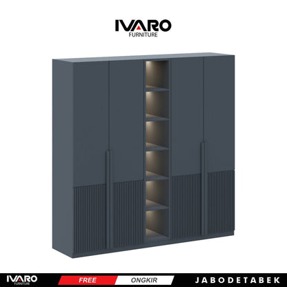 Lemari pakaian /Kabinet/Lemari Penyimpanan/Wardrobe/Lemari Kamar Nicole Ivaro