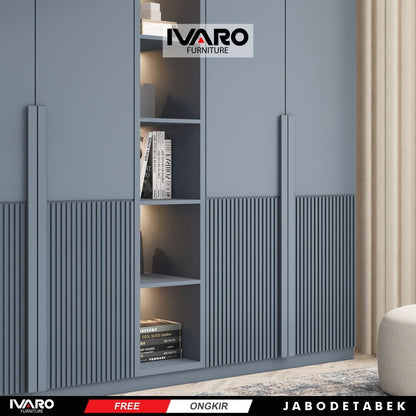 Lemari pakaian /Kabinet/Lemari Penyimpanan/Wardrobe/Lemari Kamar Nicole Ivaro