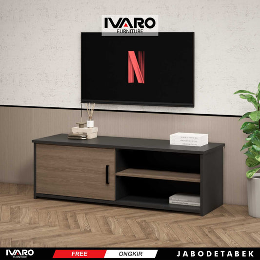 Ivaro Changi Rak Tv/Rak Penyimpanan/Rak Minimalis