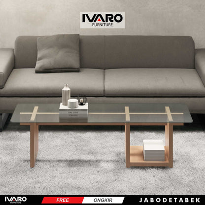 Ivaro Diego Coffe Table/ Meja Tamu/ Meja Sudut Minimalis