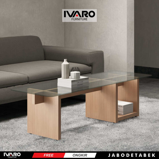 Ivaro Diego Coffe Table/ Meja Tamu/ Meja Sudut Minimalis