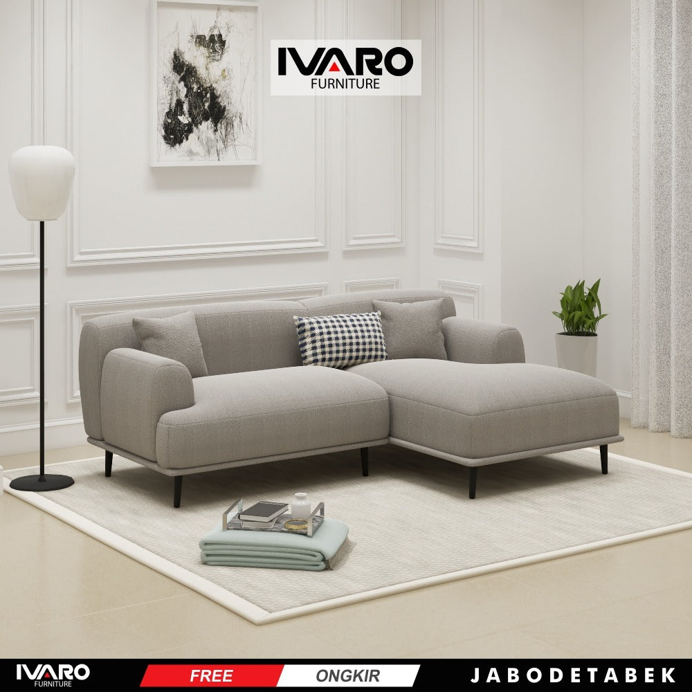 Ivaro Taylor Sofa L /Sofa Sudut/Sofa L Minimalis/Kursi L /Sofa Tamu