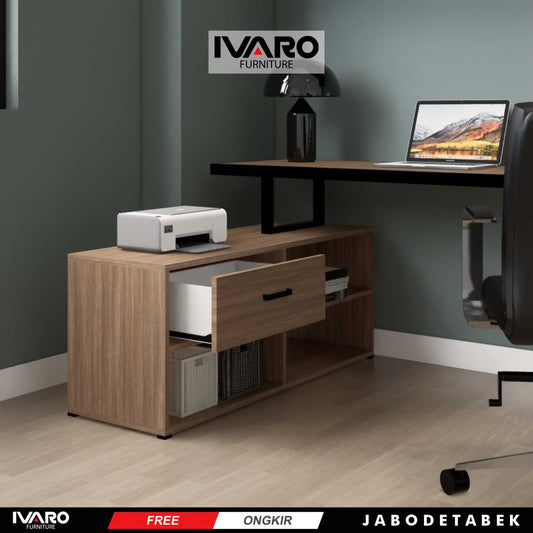 Ivaro Medira Meja Kerja / Office Table / Meja Minimalis