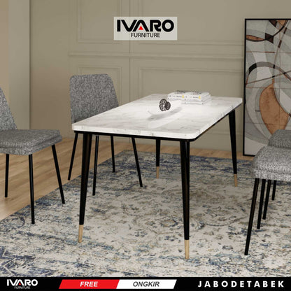 Ivaro Zafir Meja Makan/Table/Meja Minimalis/Serbaguna