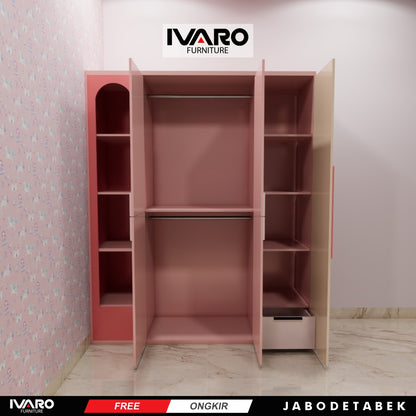 Ivaro Grenda Lemari Pakaian /Kabinet/Lemari Penyimpanan/Lemari Kamar