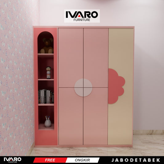 Ivaro Grenda Lemari Pakaian /Kabinet/Lemari Penyimpanan/Lemari Kamar
