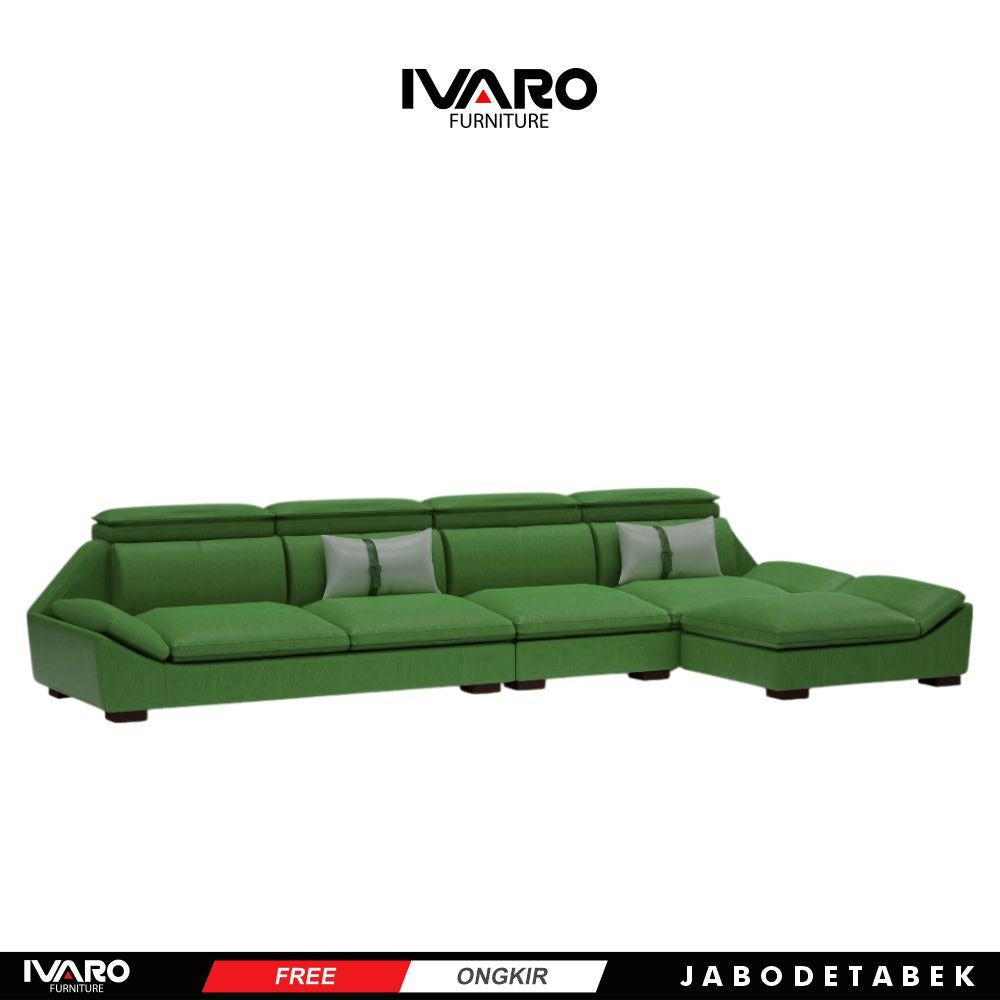 Ivaro Alice Sofa L /Sofa Sudut/Sofa L Minimalis/Kursi L /Sofa Tamu
