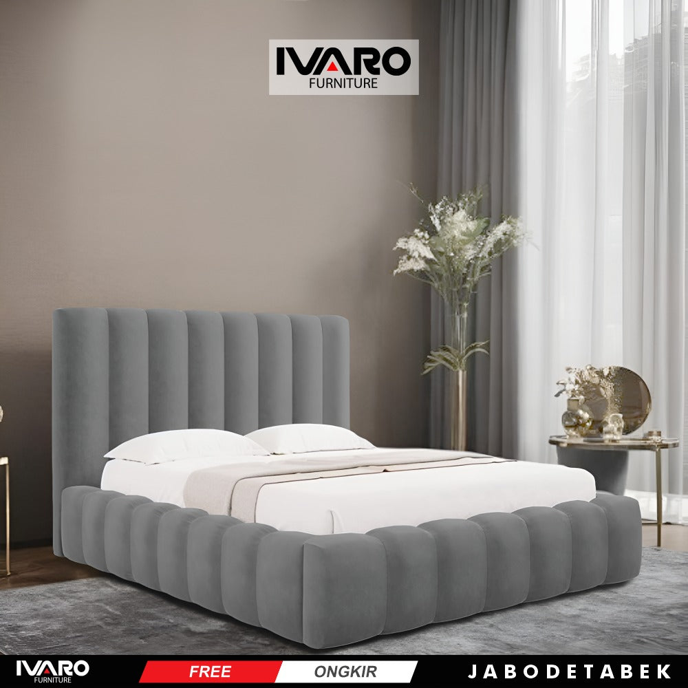 Full Set Divan Sandaran/Matras/SpringBed/Tidur/Plus Top YASMIN IVARO