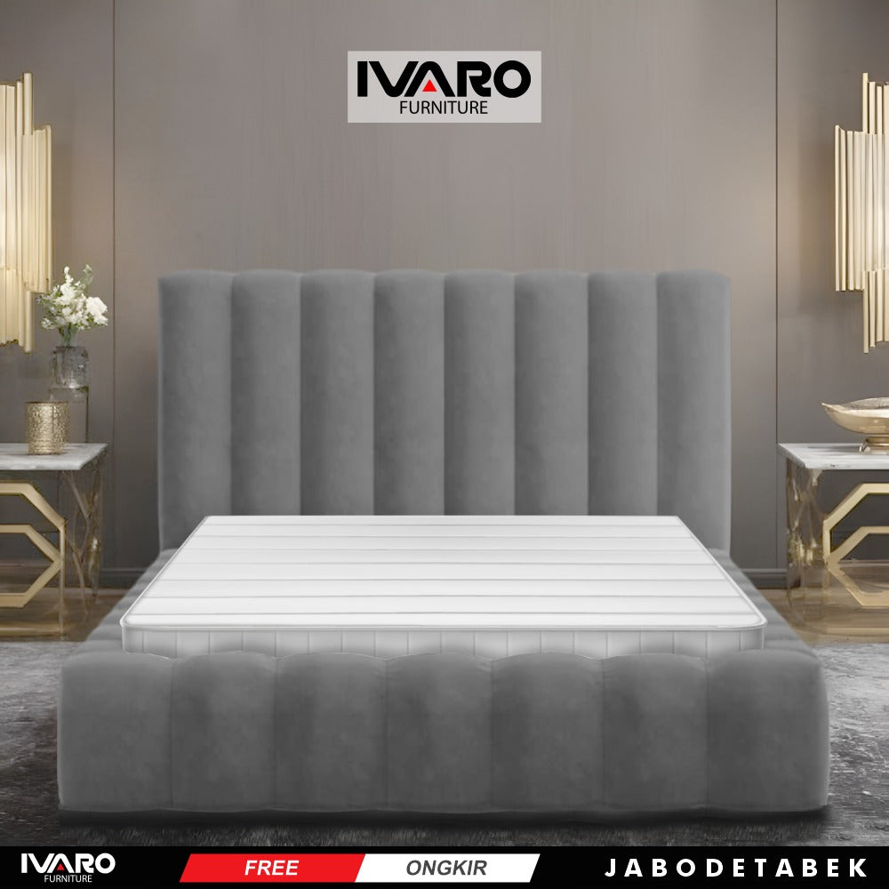 Full Set Divan Sandaran/Matras/SpringBed/Tidur/Plus Top YASMIN IVARO