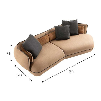 Sofa Seater / Kursi Minimalis / Sofa Ruang Tamu LUCKY IVARO