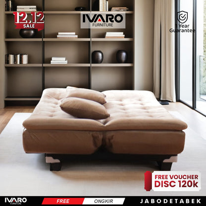 Sofa BED / Sofa Tidur / Sofa Kasur /SofaBed / Reklening NALA IVARO