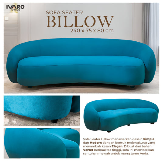 Sofa Seater / Kursi Minimalis / Sofa Ruang Tamu BILLOW IVARO - set 221