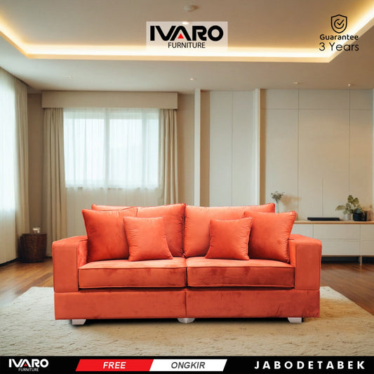 Sofa / Sofa Minimalis / Sofa Ruang Tamu / Sofa Seater Beggy Ivaro