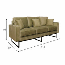Muat gambar ke penampil Galeri, Sofa 3 Seater / Kursi Minimalis / Sofa Ruang Tamu WIKA IVARO
