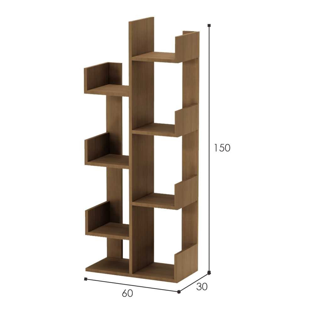 Rak Buku/Rak Penyimpanan/Lemari Sudut Minimalis DECO IVARO