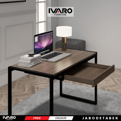 Meja Kerja/Office Table/ Meja Minimalis EZRA IVARO