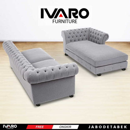 Sofa L /Sofa Sudut/Sofa L Minimalis/Kursi L /Sofa Tamu FLERI IVARO