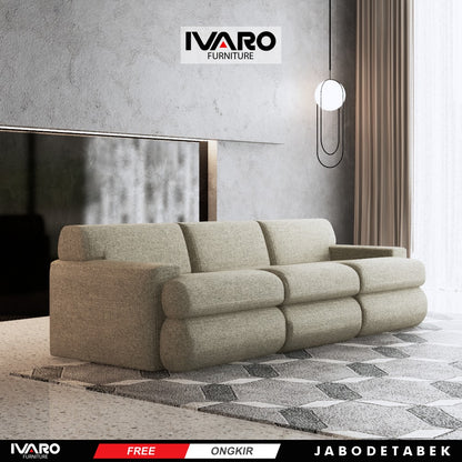 Sofa Seater / Kursi Minimalis / Sofa Ruang Tamu ASH IVARO