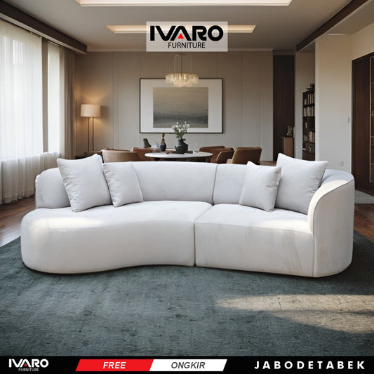 Sofa / Sofa Minimalis / Sofa Ruang Tamu / Sofa Seater Vinoti Ivaro