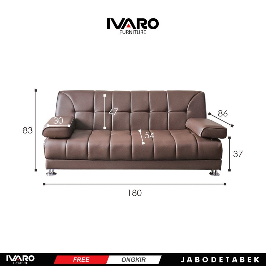 Sofa BED / Sofa Tidur / Sofa Kasur /SofaBed / Reklening HANA IVARO